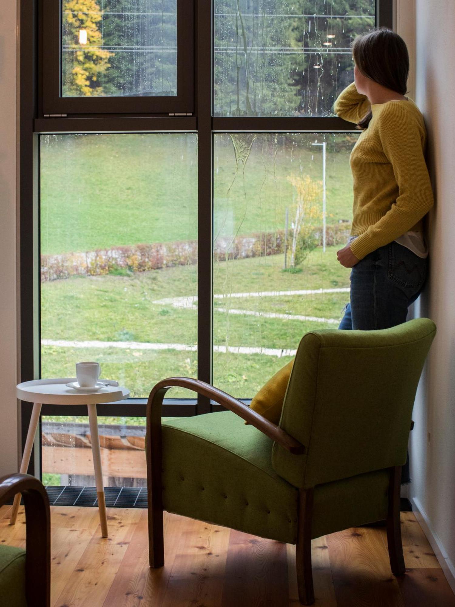 Zum Hirschen Boutique Hotel Val Di Non Unsere Liebe Frau im Walde Exterior foto